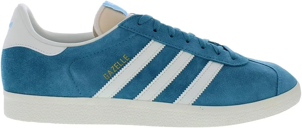 Adidas Gazelle Mens Shoes Size 5.5, Color: Arctic Fusion/Off White/Cloud White-Green