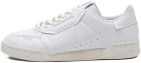adidas Men's Continental 80 Trainers, White/Off White/Green, 42 2/3 EU, White Off White Green, 9.5 Men