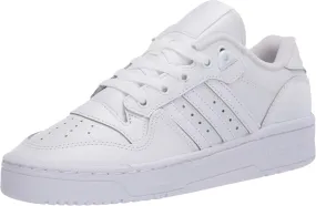 adidas Originals Kids Unisex's Rivalry Low Sneaker, FTWR White/FTWR White/core Black, 5 M US Big Kid