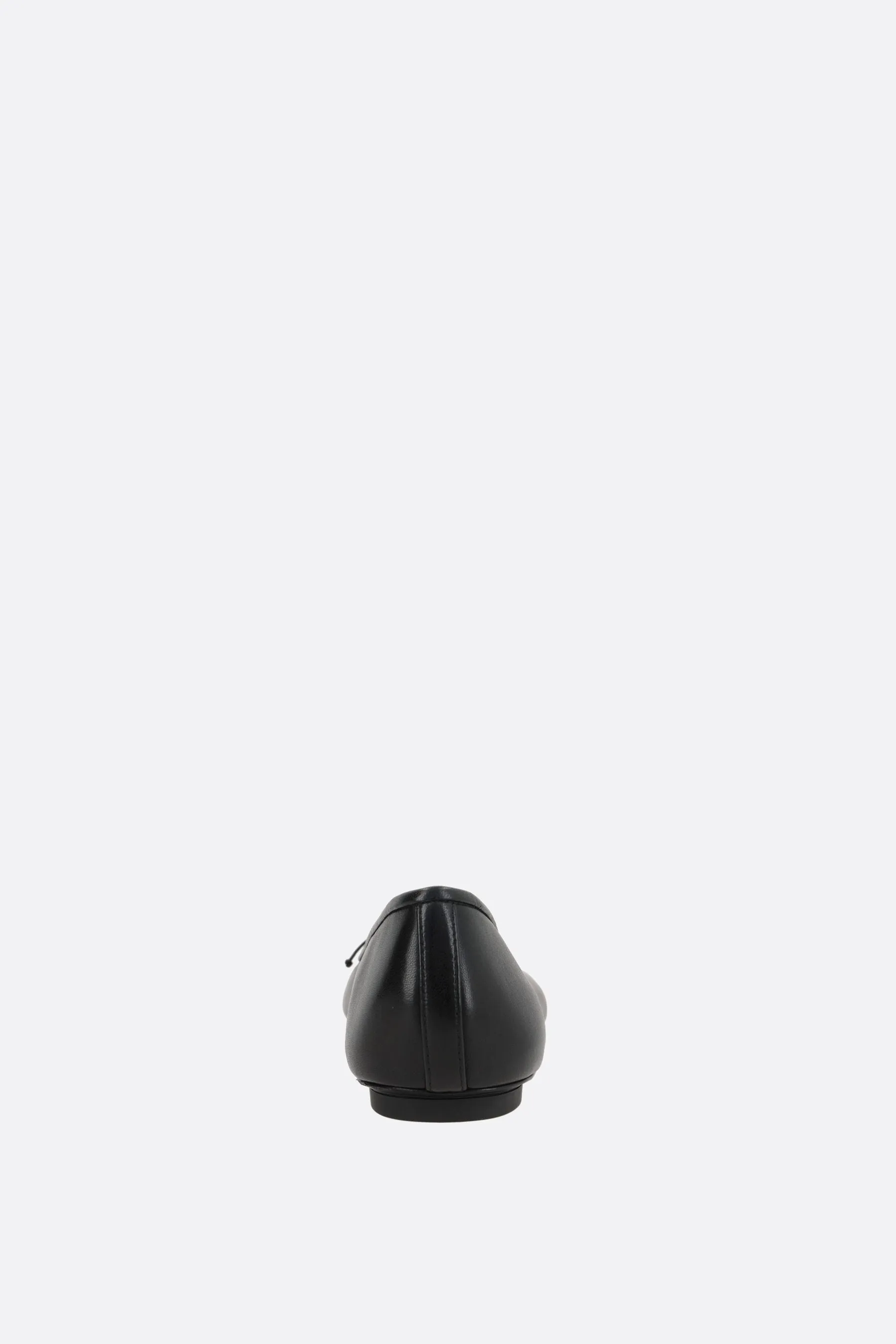 Anatomic smooth leather ballerinas