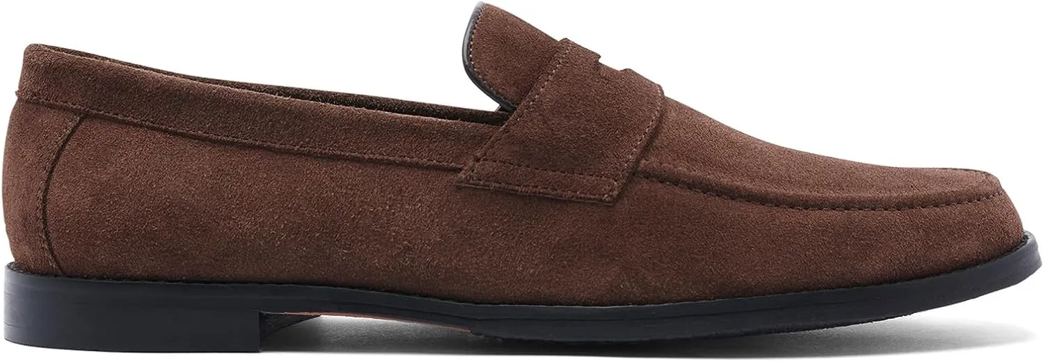 Anthony Veer Sherman Penny Loafers for Men | Blake Stitch Construction | Ortholite® Cushioned Footbed