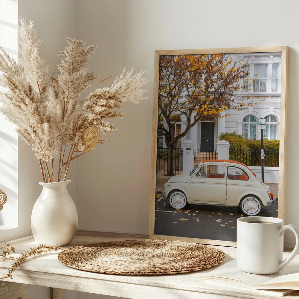 Autumn in London - Stretched Canvas, Poster or Fine Art Print