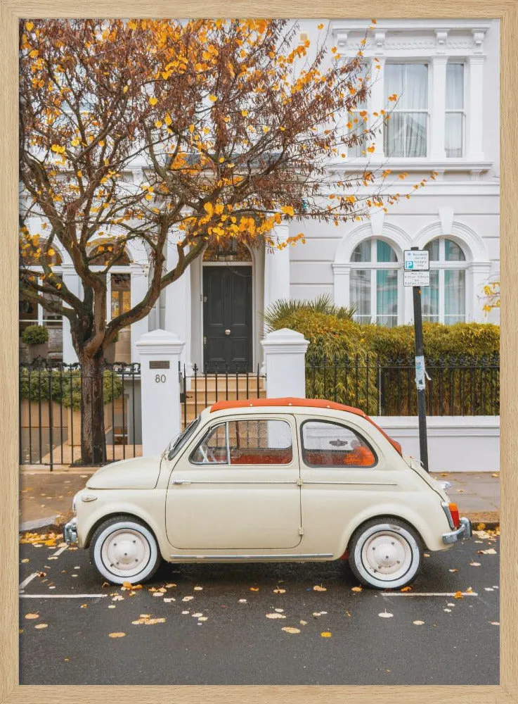 Autumn in London - Stretched Canvas, Poster or Fine Art Print