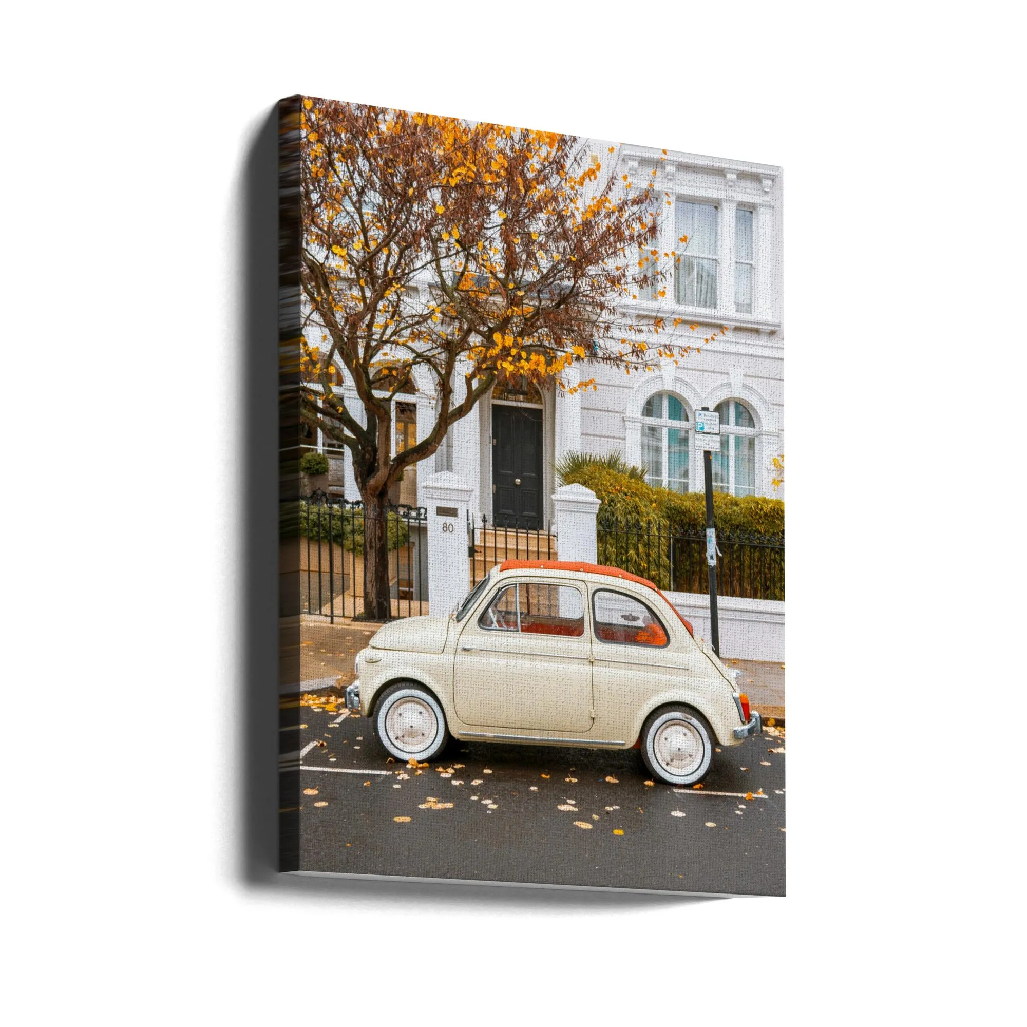 Autumn in London - Stretched Canvas, Poster or Fine Art Print