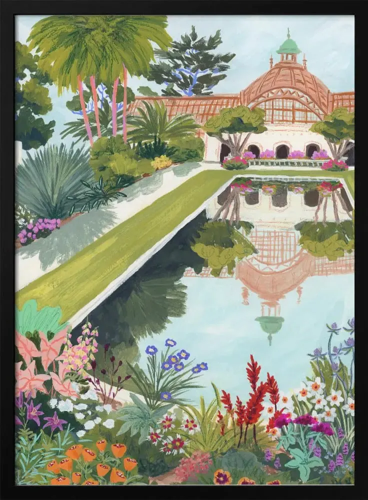 Balboa Park by Sarah Gesek - Stretched Canvas, Poster or Fine Art Print