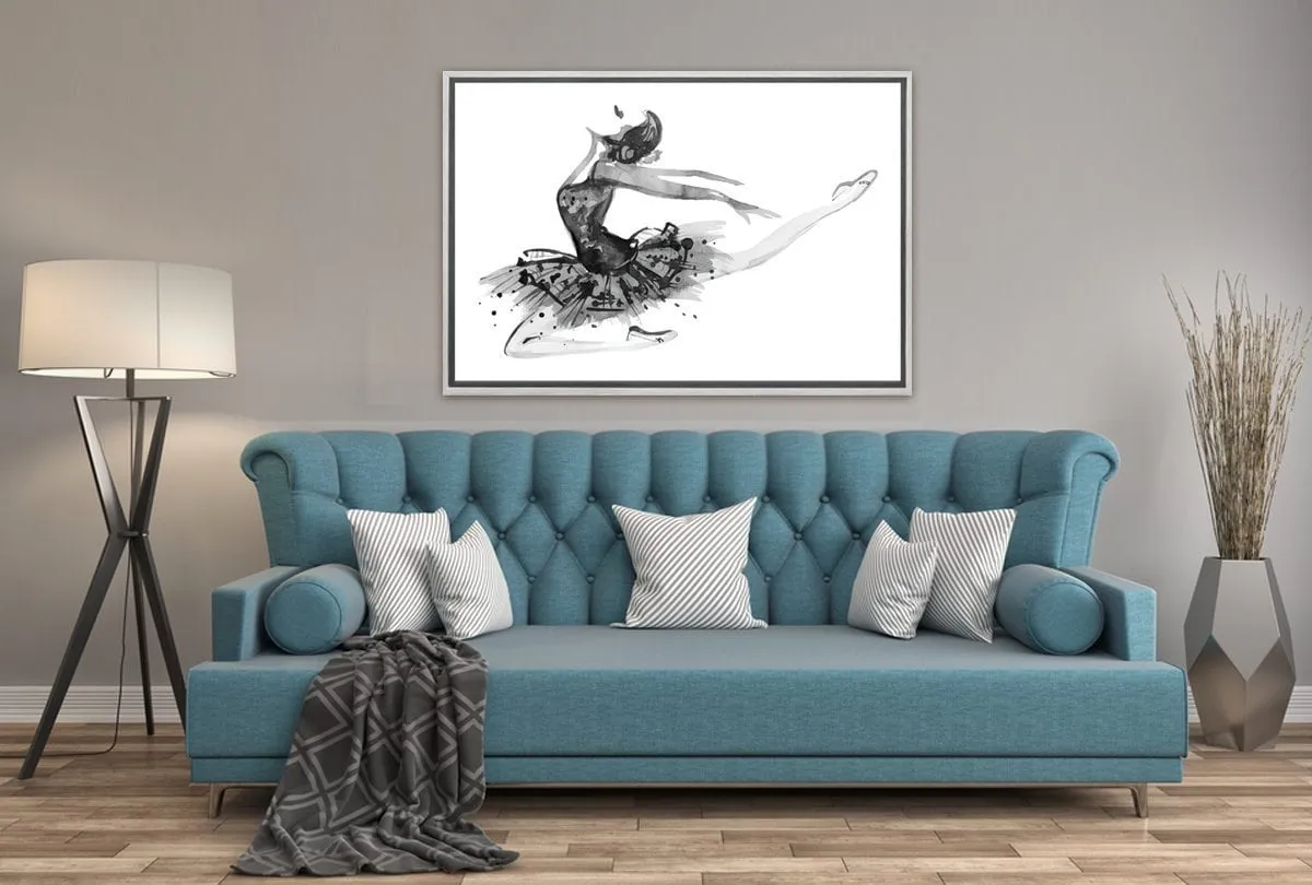 Ballerina 2 | Canvas Wall Art Print