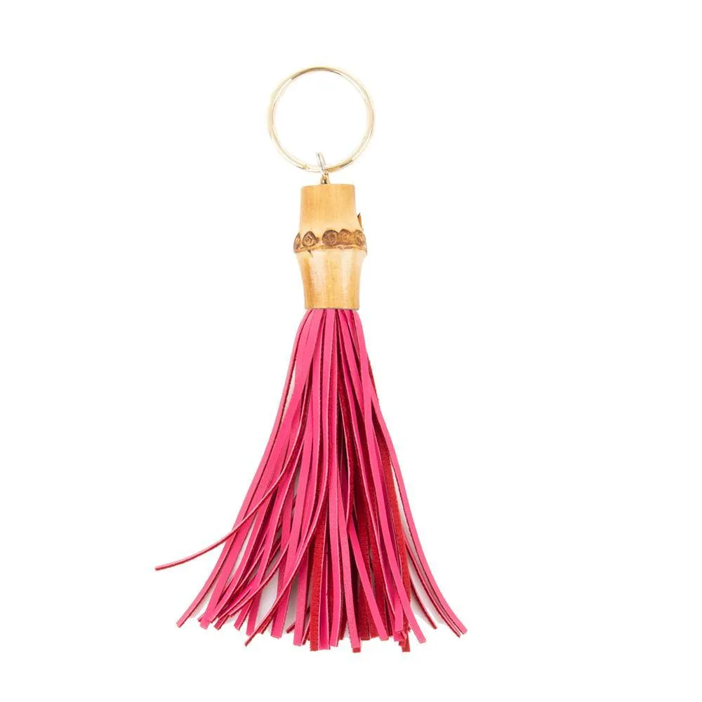 Bamboo Chunky Keychain