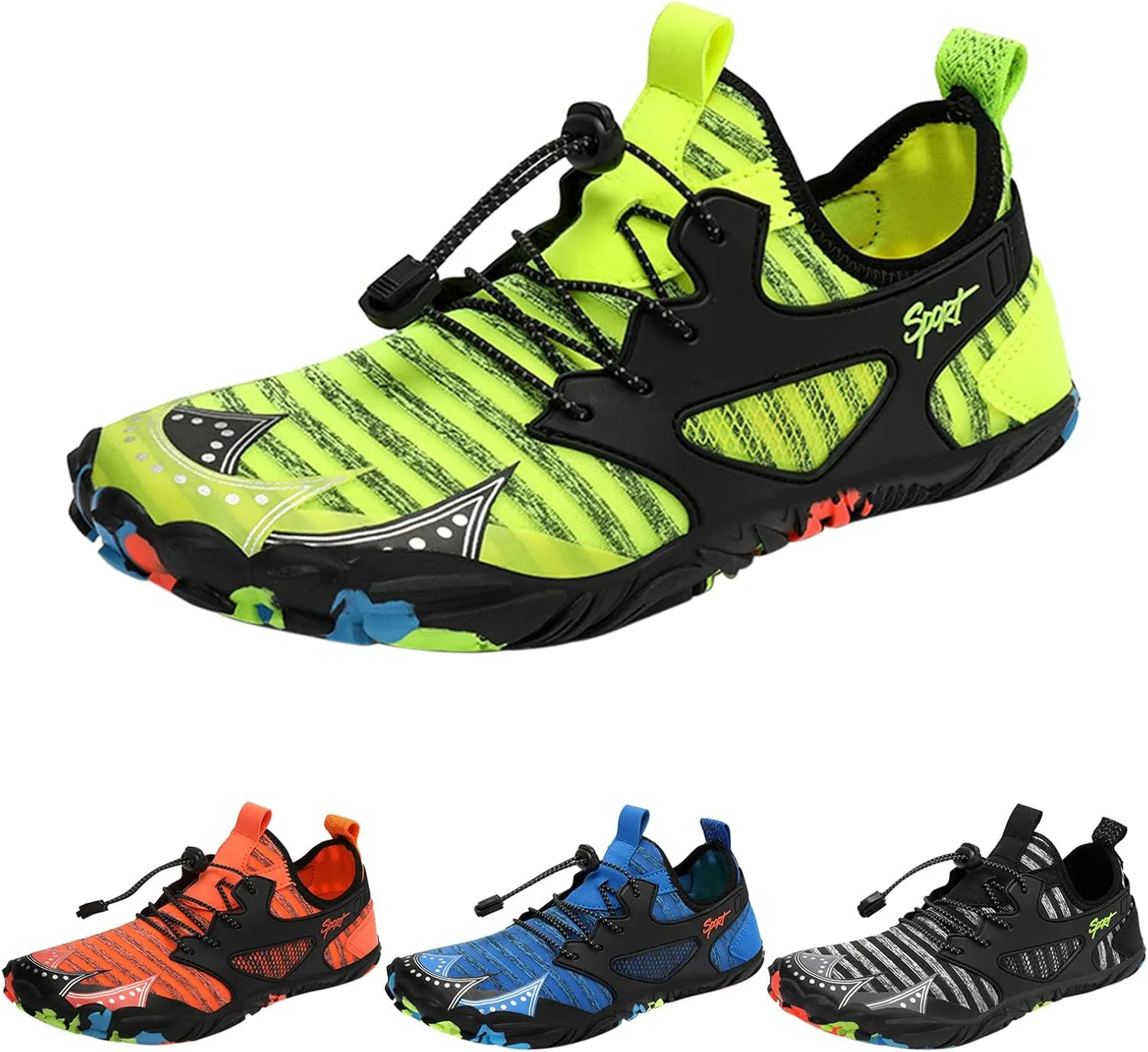 Barefoot Shoes for Water Sports Quick Dry Aqua Women Men Beach Swim Pool Surf Yoga Hiking Lightweight Non Slip Outdoor Activities