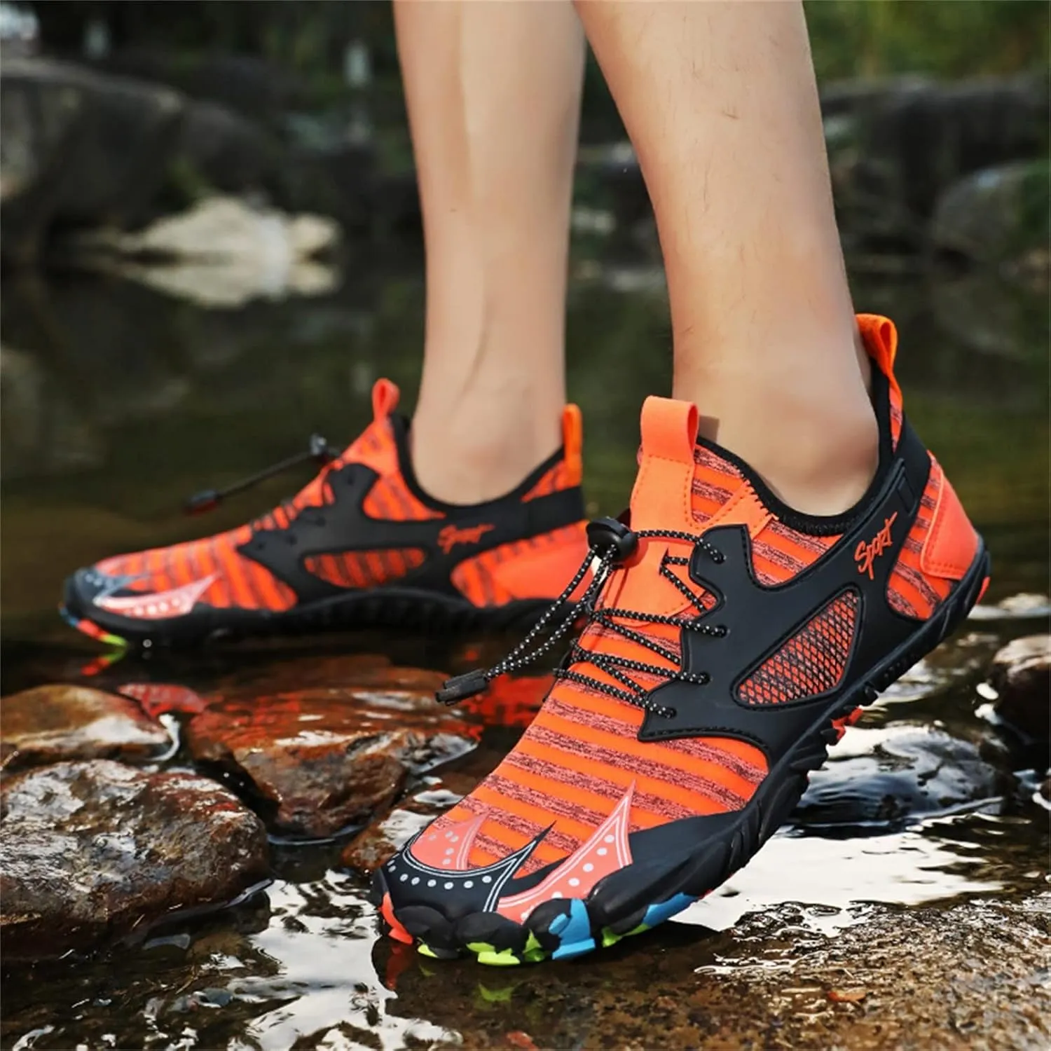 Barefoot Shoes for Water Sports Quick Dry Aqua Women Men Beach Swim Pool Surf Yoga Hiking Lightweight Non Slip Outdoor Activities