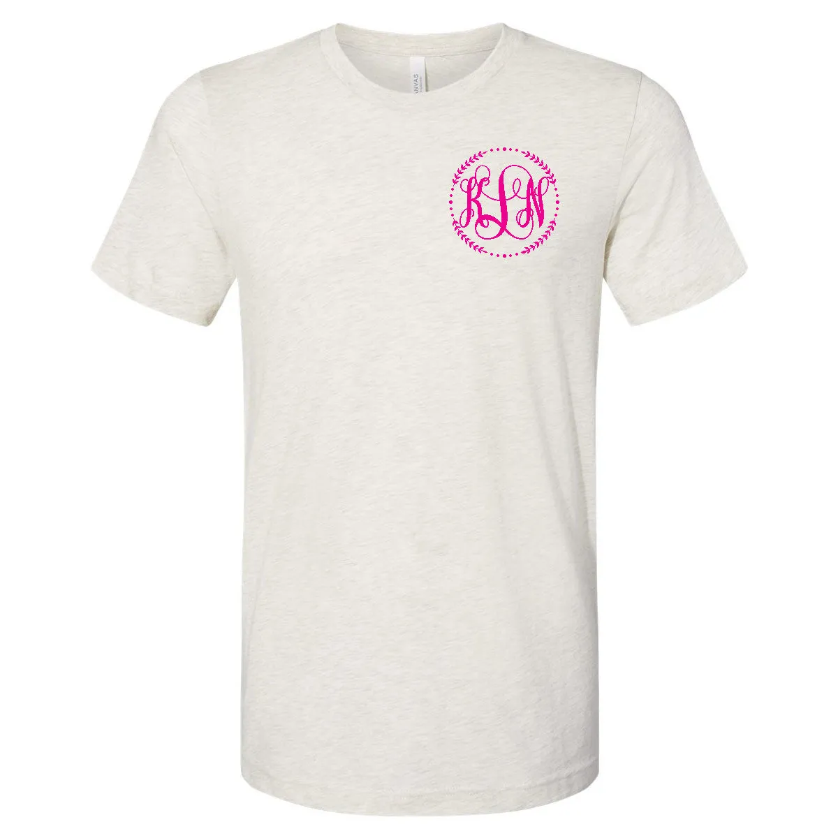 Barrel Racing - Hard Work Beats Talent - Heather Prism Natural Short Sleeves Tee