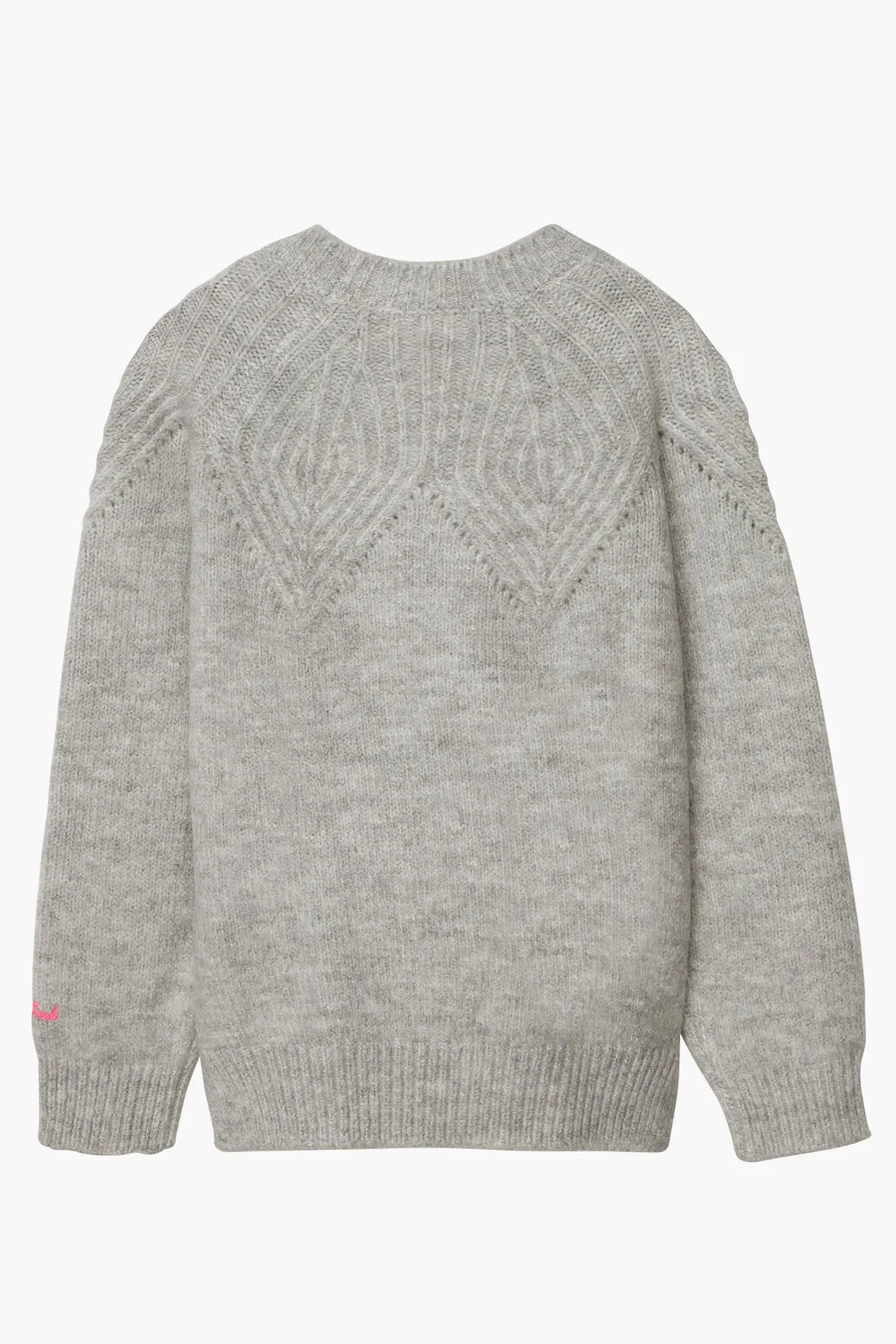 Billieblush Eyelet Knit Girls Sweater
