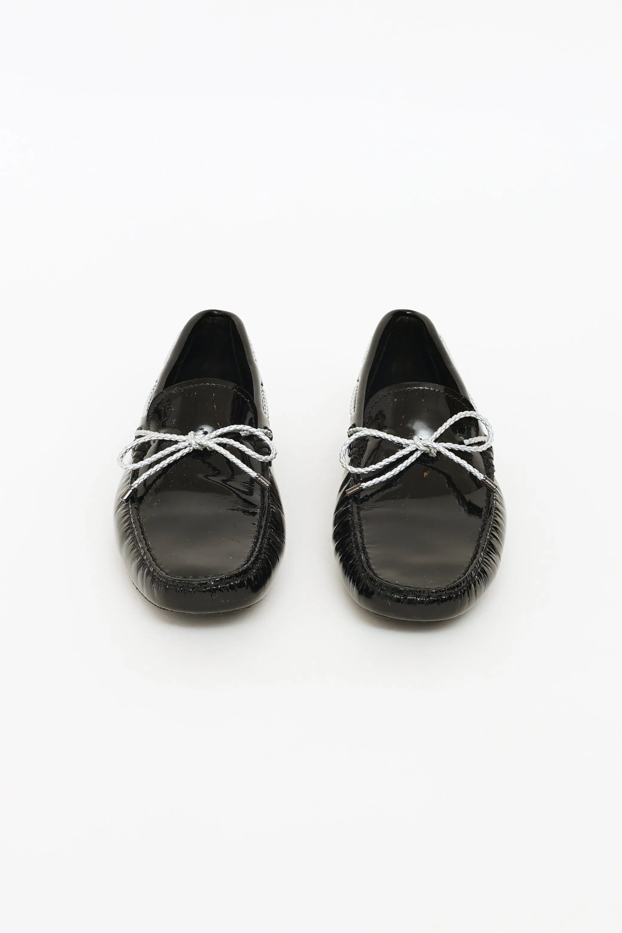 Black Patent Driving Loafer