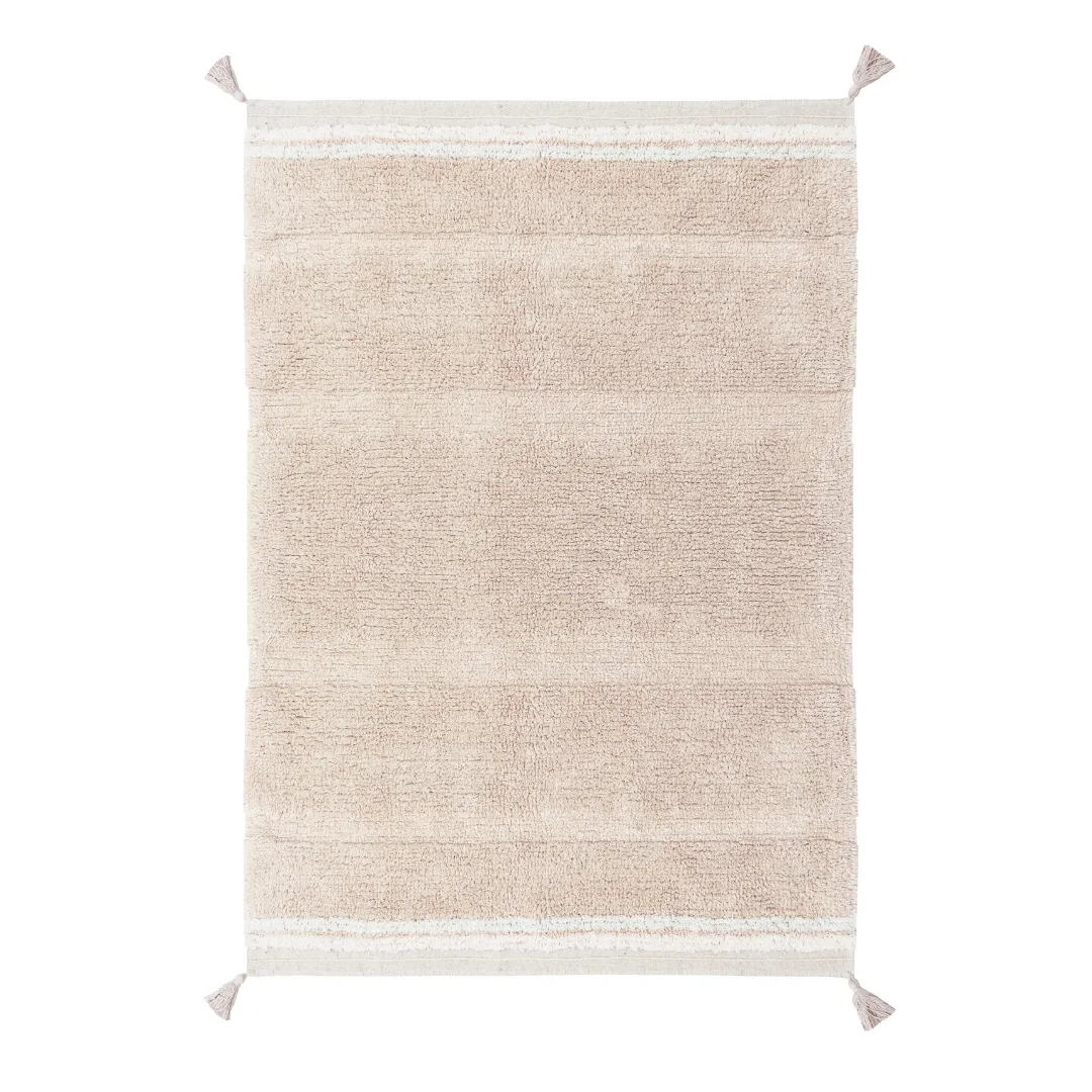 Bloom Washable Rug - Rose