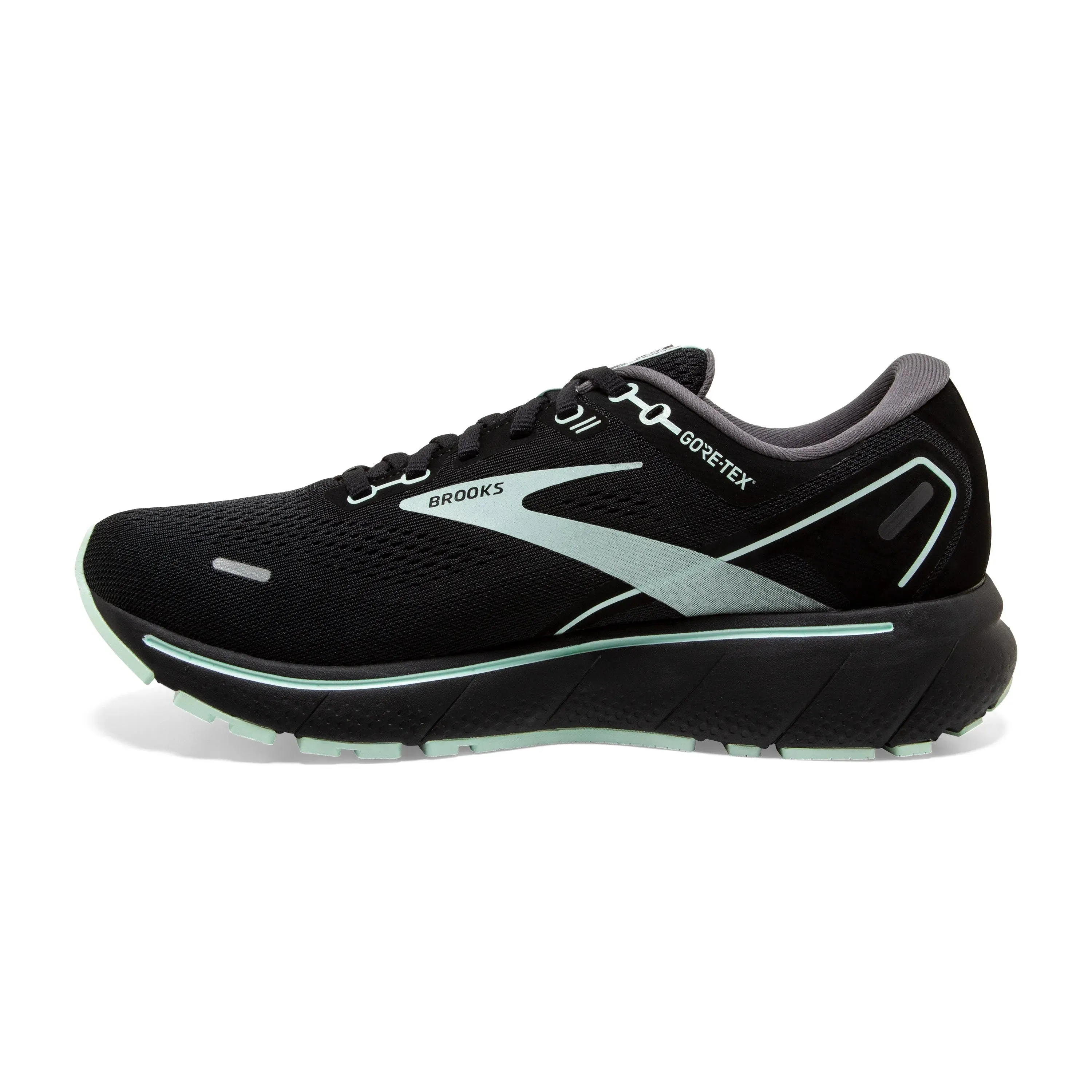 Womens Brooks Ghost 14 GTX Waterproof Running Shoes with Gore-Tex