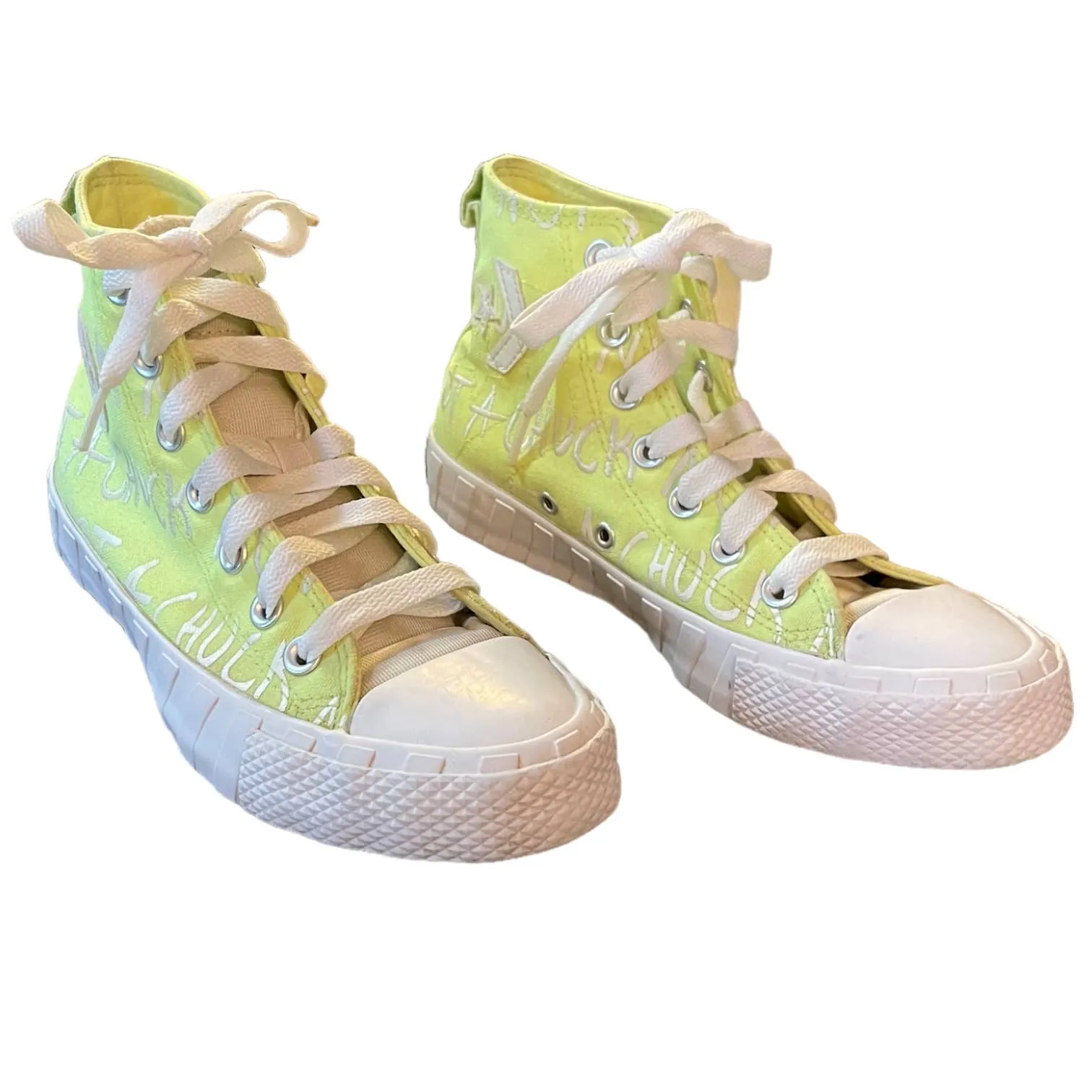 Converse Not A Chuck Green High Top Sneakers Size 4