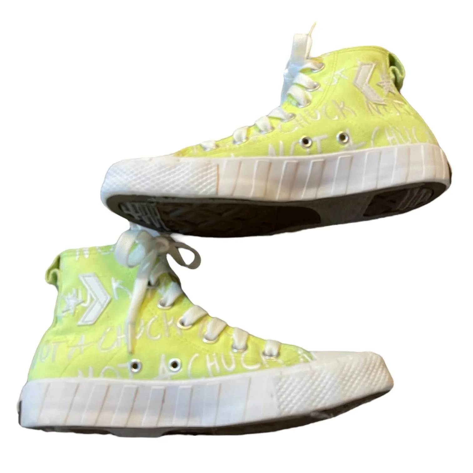 Converse Not A Chuck Green High Top Sneakers Size 4