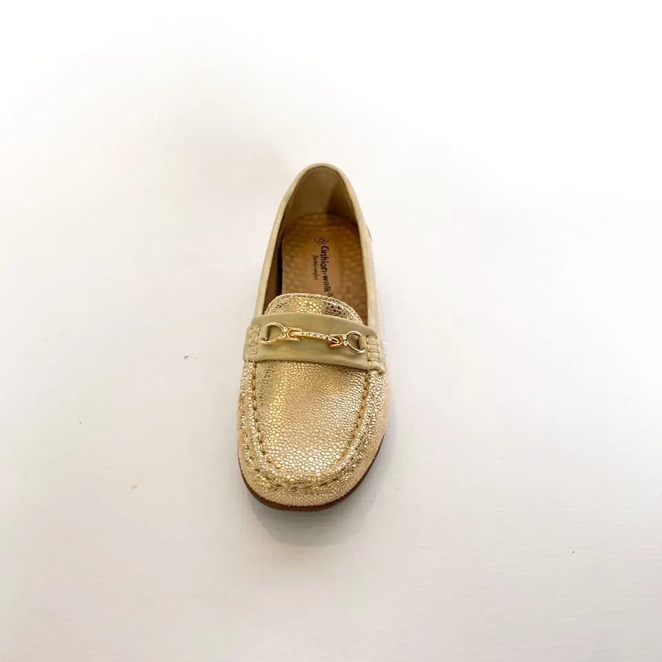 Cushion-Walk gold comfort moccasin
