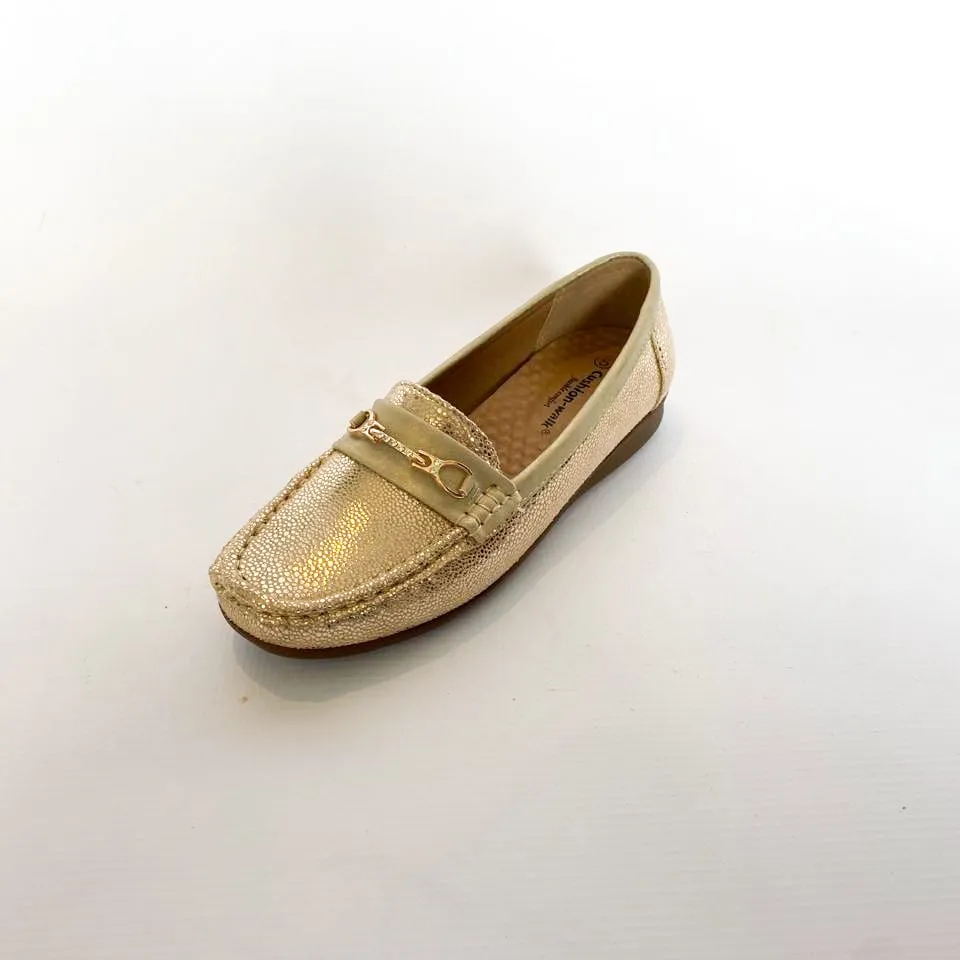 Cushion-Walk gold comfort moccasin