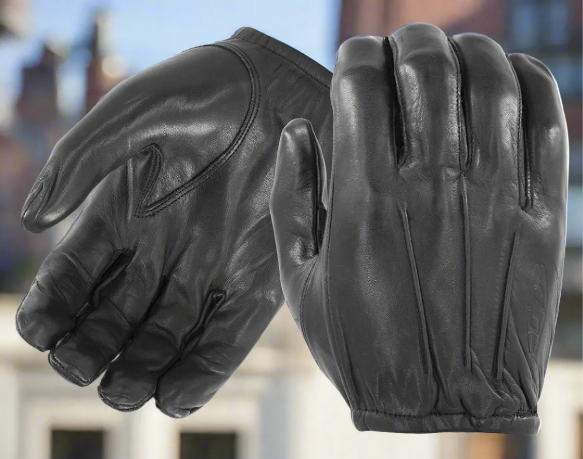 Damascus Dyna-Thin Unlined Leather Gloves w/ Short Cuff