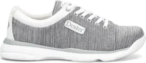 Dexter Womens Ainslee Bowling Shoes Wide Width - Grey/White 11
