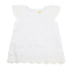 Eileen Eyelet Top (4T, 5, 6, 7, 8)