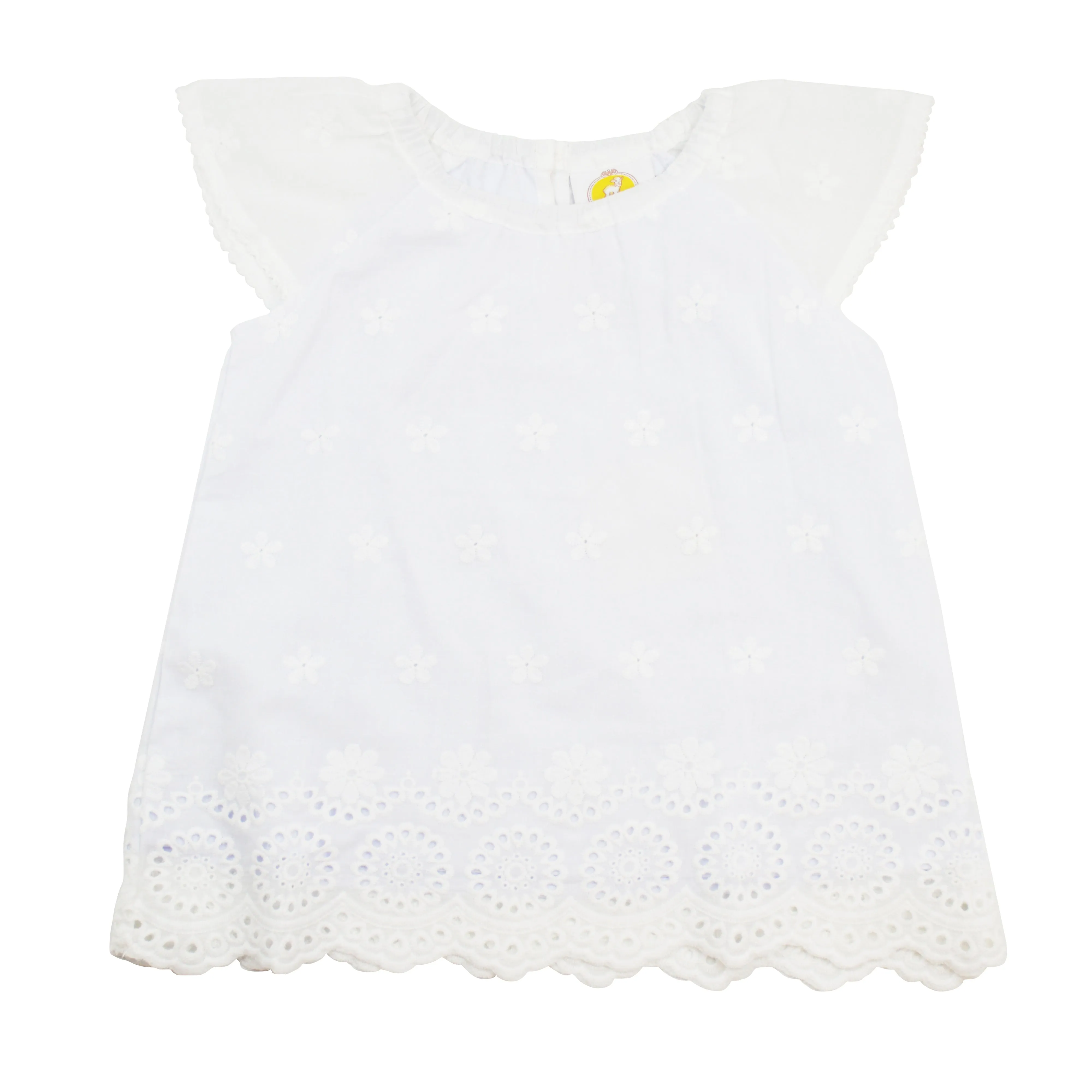 Eileen Eyelet Top (4T, 5, 6, 7, 8)