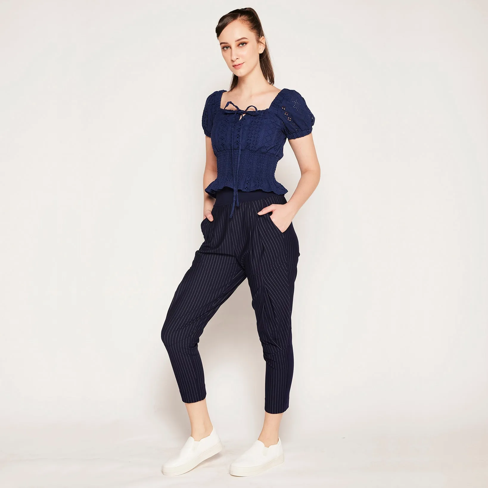 Eyelet Top