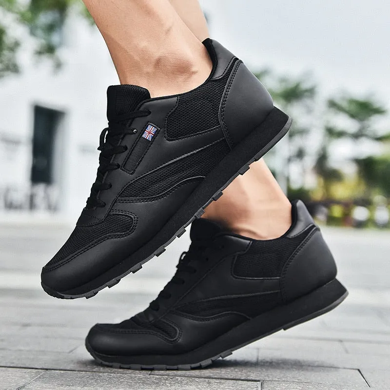 Fashion Men Sneakers Mesh Casual Shoes Lace-Up Mens Shoes Lightweight Vulcanize Shoes Walking Sneakers Zapatillas Hombre Size 46