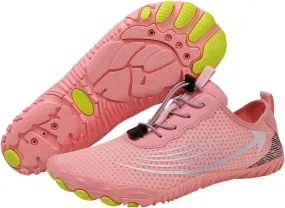 Hiking Shoes Women Waterproof Lightweight Hiking Barefoot Water Shoes Women Wide Feet Toe Box Quick Dry Aqua Swim Barefoot Shoe for Outdoor Fishing Breathable Lightweight Going Out Footwear