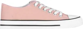 KRISP Women Girls Low Top Canvas Classic Fashion Lace Up Slip On Sneakers Shoes