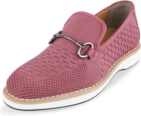 LIBERTYZENO Boys Lizard Print Textile & Leather Kids Slip on Dress Loafer Shoes for Easter Gift