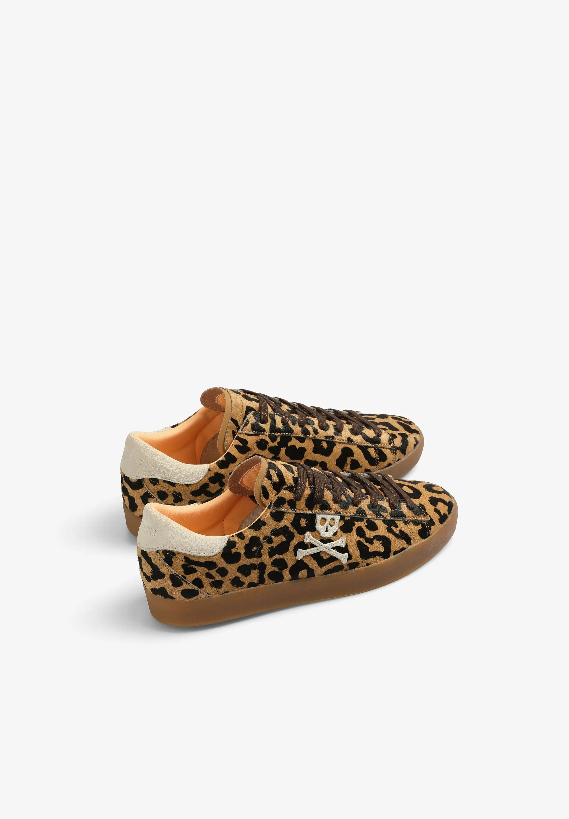 LOW TOP ANIMAL PRINT SNEAKERS