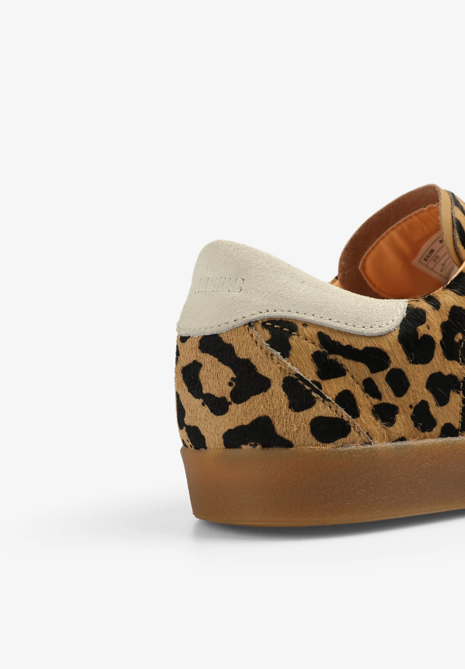 LOW TOP ANIMAL PRINT SNEAKERS