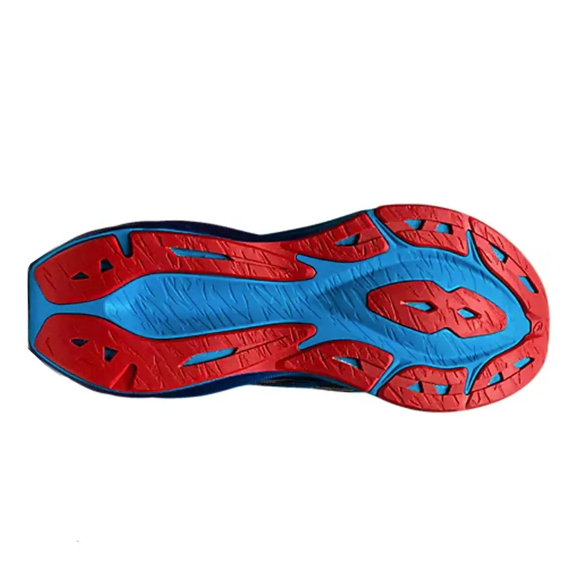 Mens ASICS Novablast 3 Running Shoes - Sleek Black with Vibrant Island Blue Accents