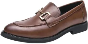 Men's Dress Slip-on Classic Loafers Formal Shoes for Daily Walking Business Shoes