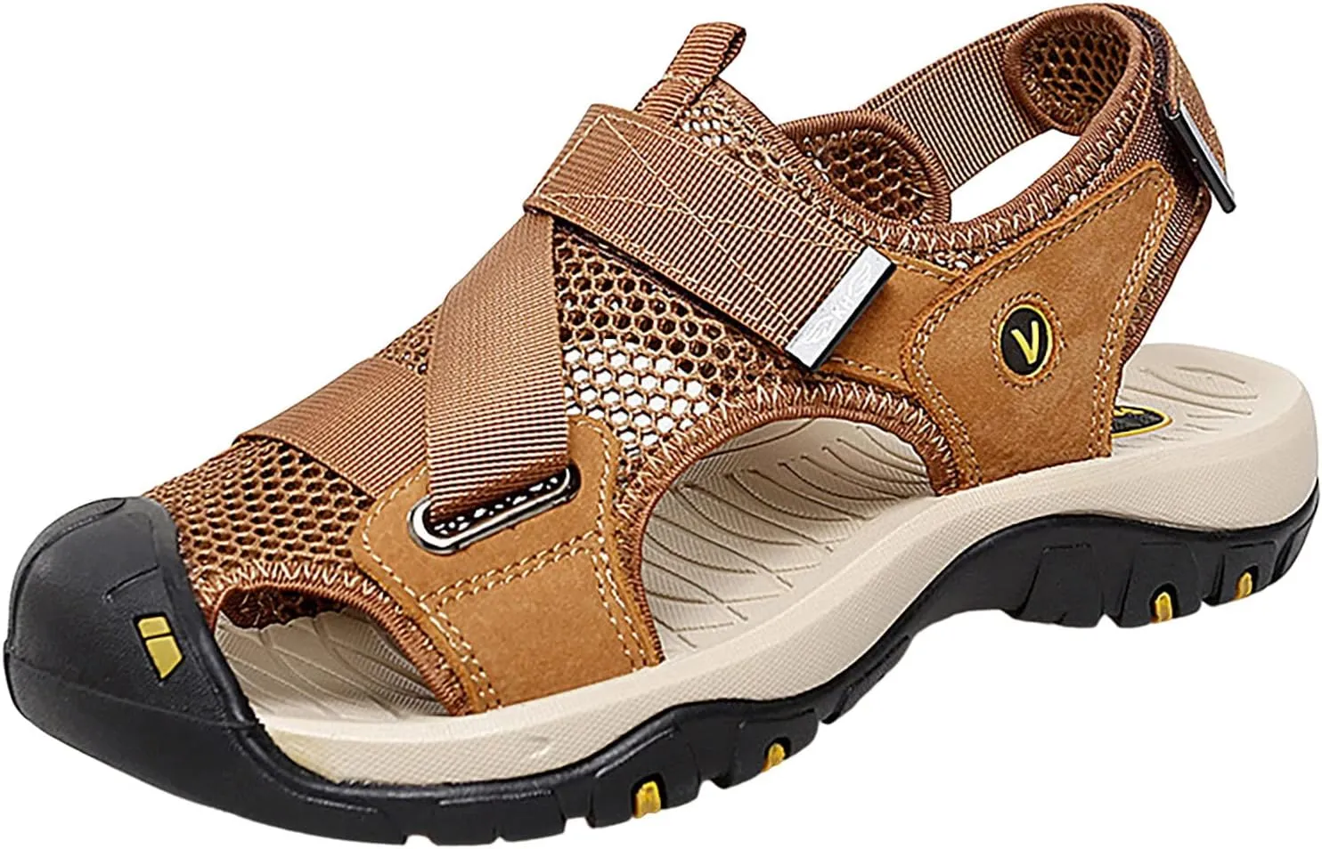 Men's Sandals Non Slip Sandals Sport Casual Beach Sandal Mens Strap Comfortable Sandal for Outdoor Beach