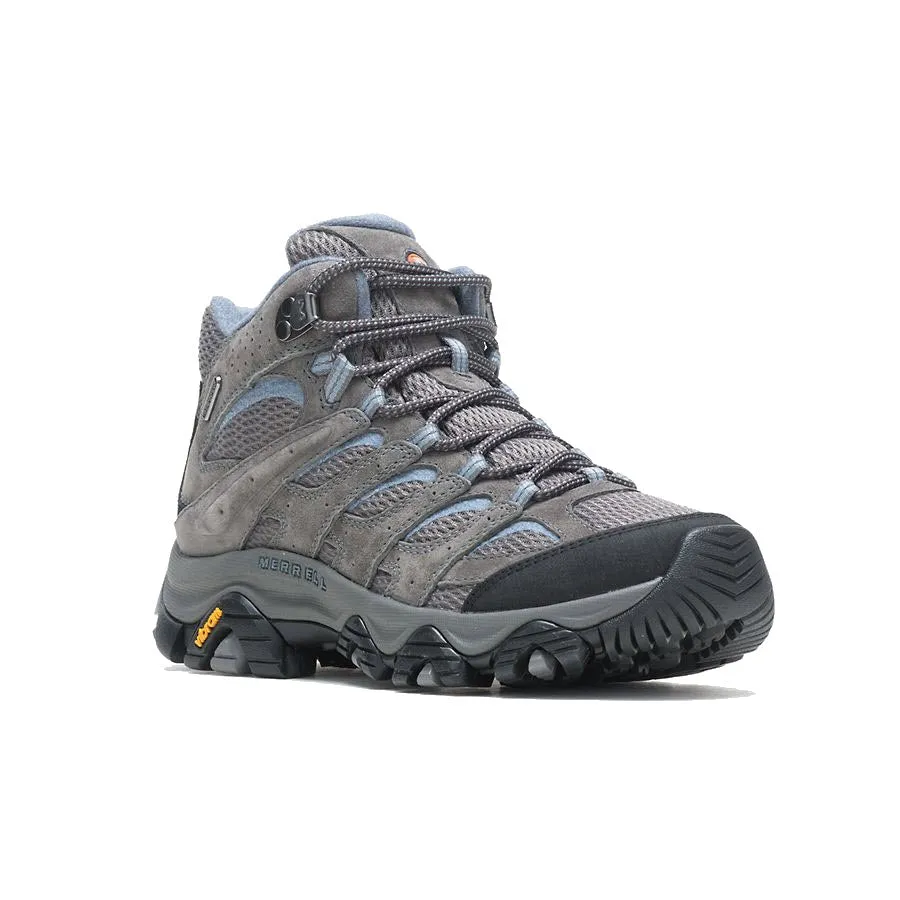 MERRELL MOAB 3 MID WATERPROOF GRANITE - WOMENS