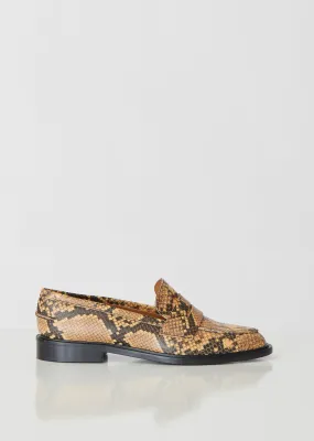 Monti Printed Snake Loafers
