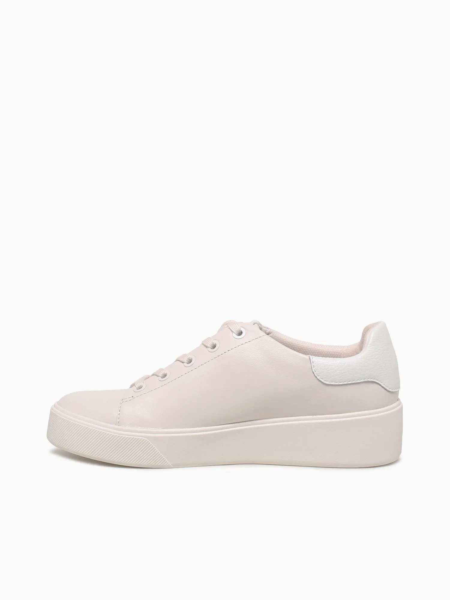 Morrison Logo White White leather