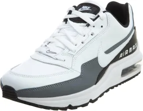 Nike Men's Air Max LTD 3 Shoes Sneaker, White/White-Black-Cool Grey, 11