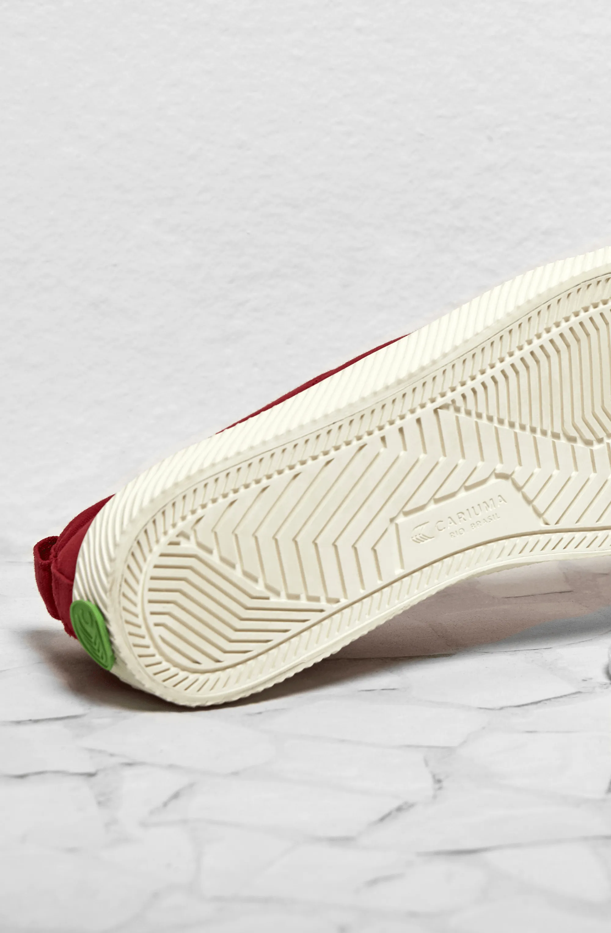 OCA Low Red Canvas Sneaker Men