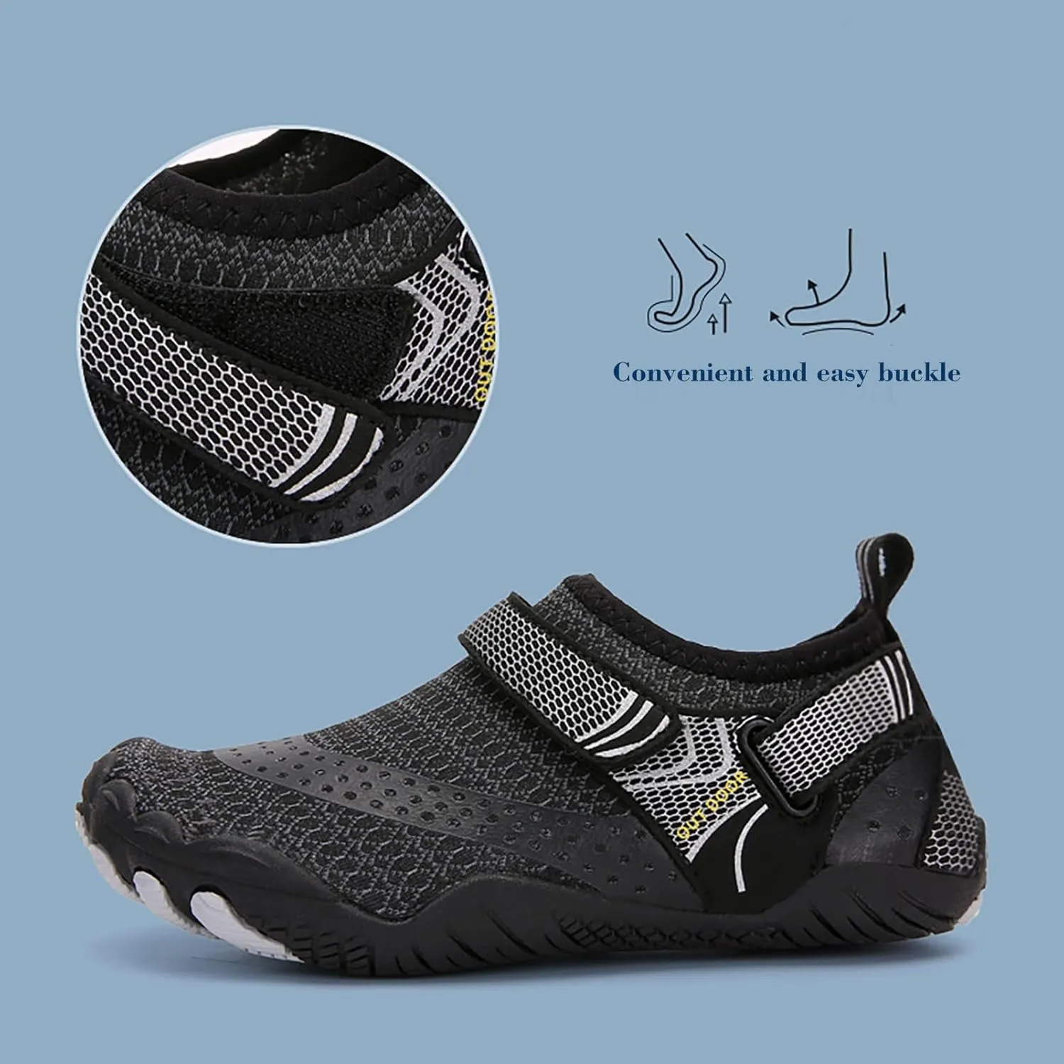 Quick Dry Water Shoes for Swimming Beach Pool Surf Barefoot Aqua Women Men Lightweight Non Slip Breathable Outdoor Sport Shoes