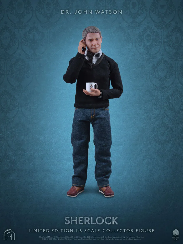 SHERLOCK: Dr JOHN WATSON - figurine articulée 1/6 30 cm