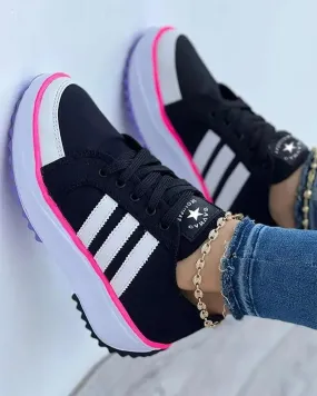 The colorful women's sneaker