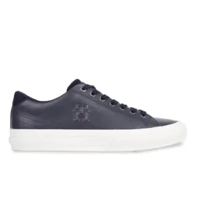 Tommy Hilfiger Th Hi Vulc Street Low Lth Prem Sneakers Men FM0FM04818-NVY