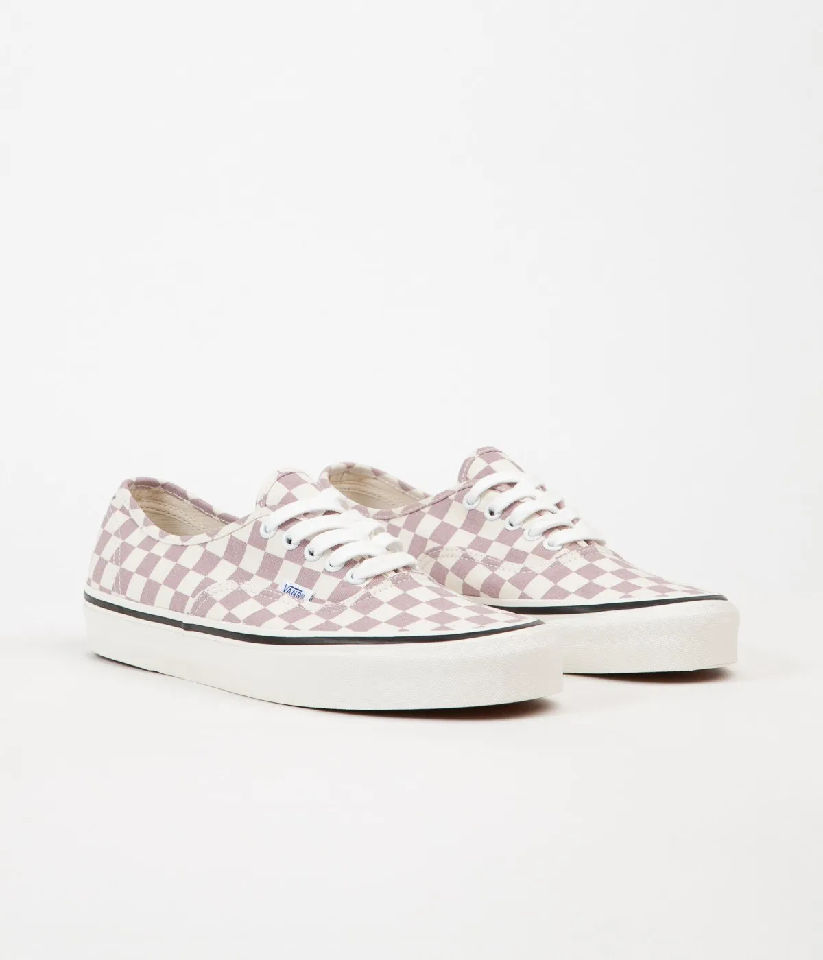 Vans Authentic 44 DX Anaheim Factory Shoes - OG Mauve Check