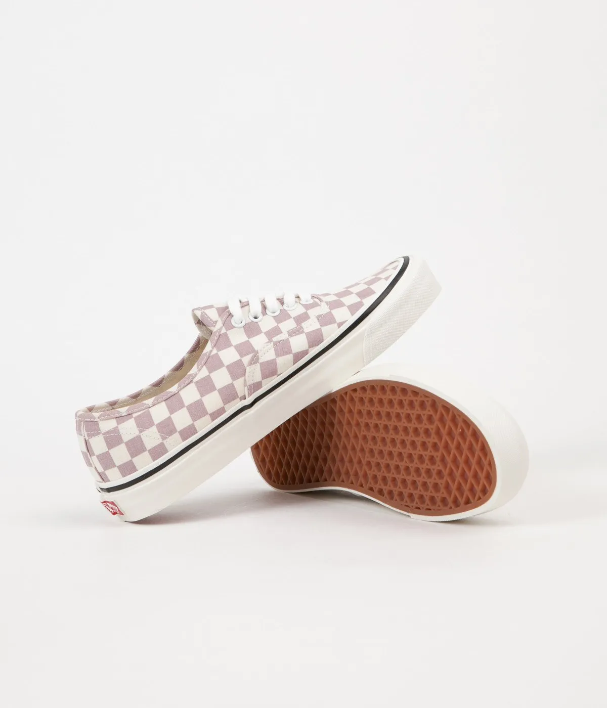 Vans Authentic 44 DX Anaheim Factory Shoes - OG Mauve Check