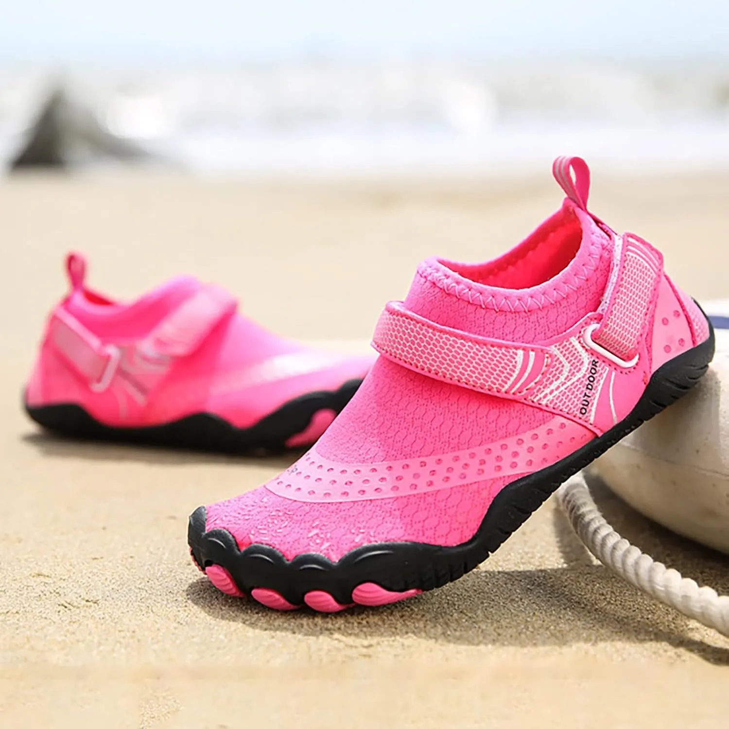 Water Shoes Women Men Barefoot Quick Dry Aqua Beach Swim Pool Surf Yoga Hiking Kayaking Lightweight Non Slip Outdoor Activities