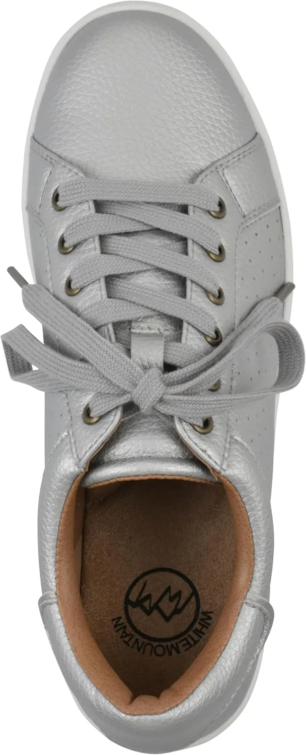 WHITE MOUNTAIN Women's Uniform Lace-Up Sneaker