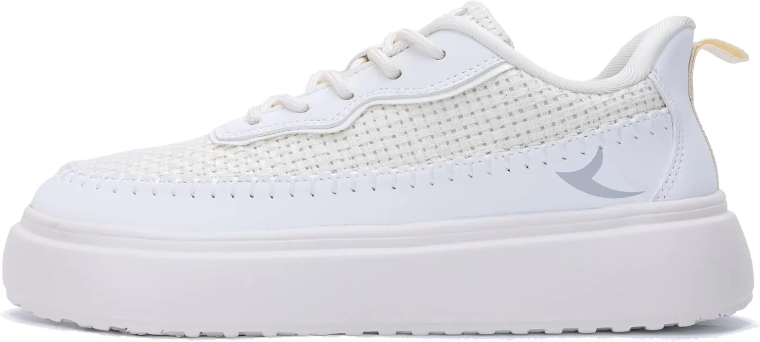 Womens Wide Toe Box Walking Shoes Slip On Canvas Shoe Comfortable Platform Low Top Sneaker for Casual Daily US 6-11